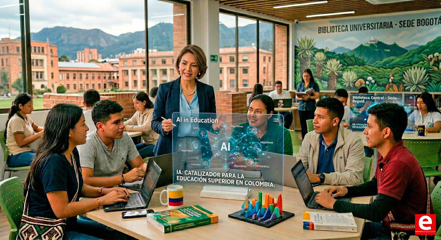 La inteligencia artificial como oportunidad histórica para la educación superior colombiana